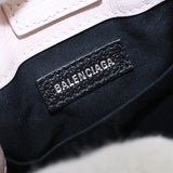 BALENCIAGA 593826 0AI2N mini shopping bag Tote Bag Shoulder bag Calfskin pink unisex