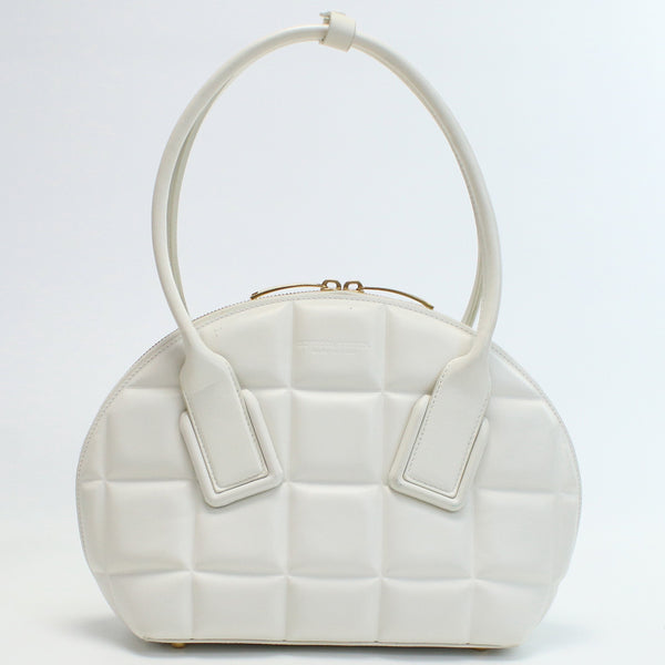 BOTTEGAVENETA 592858 BV Swarp Handbag leather White Women