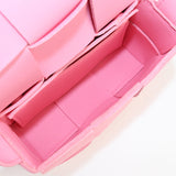 BOTTEGAVENETA 666688 candy cassette INTRECCIATO Diagonal shoulder bag leather pink woman