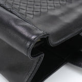 BOTTEGAVENETA 146793 V0016 8175 Tote Bag INTRECCIATO leather black unisex