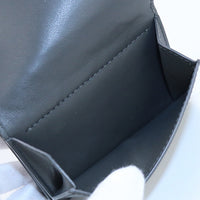 BOTTEGAVENETA Tri-fold wallet INTRECCIATO with coin purse leather Gray unisex