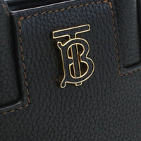 BURBERRY 8052305 micro francis tote Handbag Shoulderbag Croos body leather Black Women