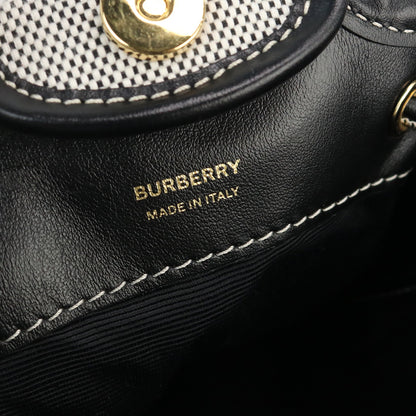 BURBERRY 8031794 2WAY handbag sholder Jacquard gray Women