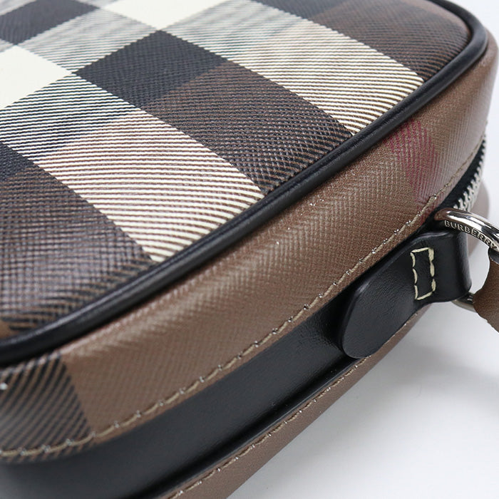 BURBERRY 8035325 crossbody bag check Diagonal  Shoulder Bag PVC unisex