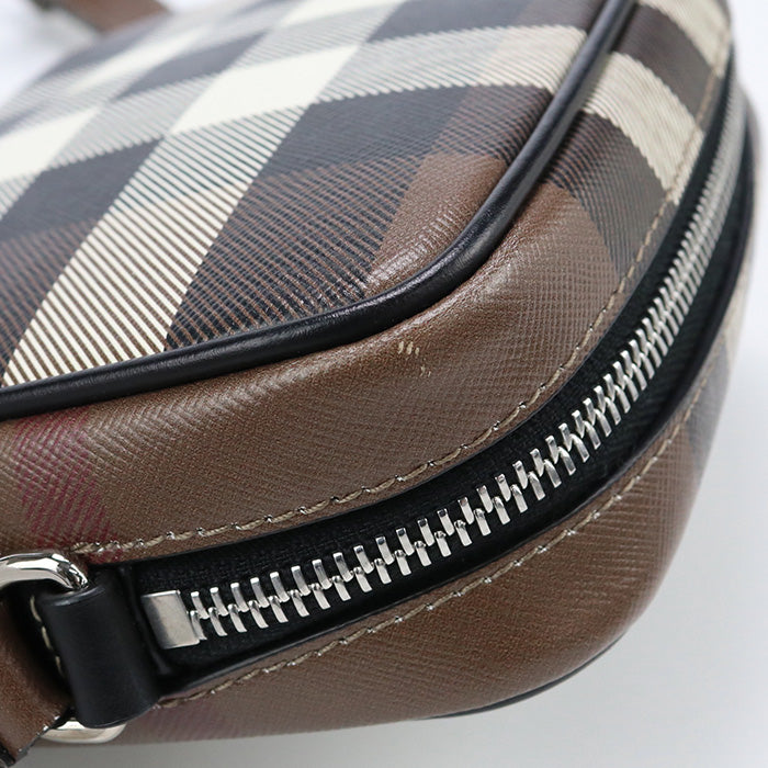 BURBERRY 8035325 crossbody bag check Diagonal  Shoulder Bag PVC unisex