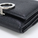 BVLGARI 289369 Tri-fold wallet Tri-fold wallet with coin purse Calfskin Black Women