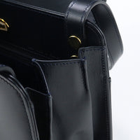 CARTIER Handbag sapphire Calfskin Black Women