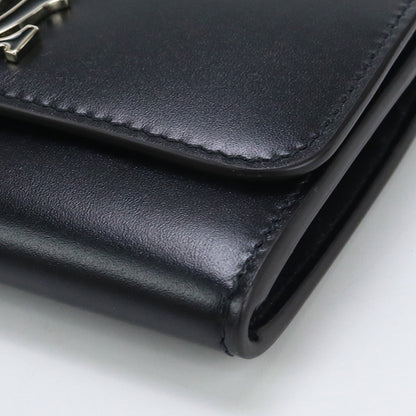 CARTIER Card Case C de Cartier Business card holder leather black unisex