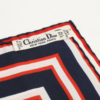 Christian Dior Scarf silk Navy Women