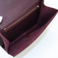 Christian Dior Shoulder Bag Diagonal leather purple Women