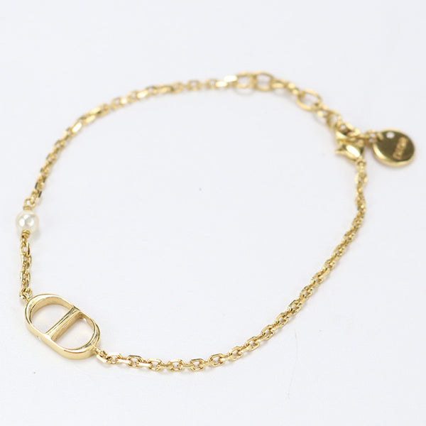 Christian Dior B1310PTCRS D301 Petite CD Bracelet metal gold Women