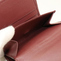 Celine Small Trifold Wallet Tri-Fold Wallet Leder Frauen braun