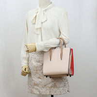 Christian Louboutin 1165024 Paloma Small Tote Bag shoulder bag leather pink