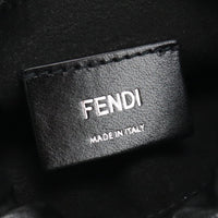 Fendi 7AR898 ADM9 Porta del telefono Custodia Mobile Leather Black Unisex