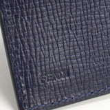 Fendi 7m0001 VRE BIFOLD 지갑 ZUCCA BIFOLD 지갑 지갑은 색상 해군 재료 캔버스입니다.