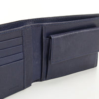 FENDI 7M0001 VRE Bifold Wallet Zucca Folded wallet PVC Mens Navy