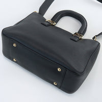 FENDI 8BH367 FF tote small bag Tote Bag leather black Women