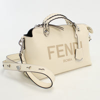 FENDI 8BL146 AC9L F0C88 By the Way Medium Handbag leather White Women