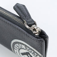 FENDI 7M0227 A4NR F0X2Q Fragment case Coin Pocket leather gray unisex