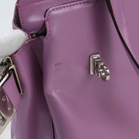 FERRAGAMO 21 0167 Tote Bag Gancini Tote Bag leather purple Women