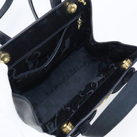 FERRAGAMO 21 4178 2WAYTote Bag Shoulderbag Vara ribbon Calfskin black Women