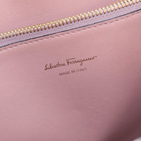 FERRAGAMO 21 H159 Studio Bag Small Gancini Tote Bag handbag Calfskin pink Women