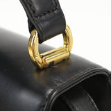 FERRAGAMO 21 5677 2WAY handbag Vara ribbon Shoulder bag Calfskin black Women