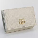 Gucci 735212 portafoglio a doppio g portafoglio tre volte con donna in pelle per borsetta moneta