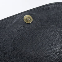 GUCCI 536224 Chain Shoulder Bag Soho Diagonal Shoulder Bag leather Black Women