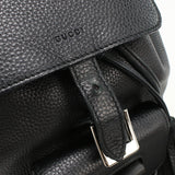 GUCCI 387149 Backpack Bamboo Backpack leather Black Women