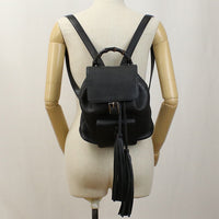 GUCCI 387149 Backpack Bamboo Backpack leather Black Women