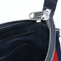 GUCCI 523599 K5RLN 1095 messengerbag Supreme Diagonal ShoulderBag PVC Black mens