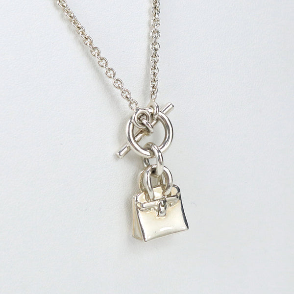 HERMES Amulet Birkin Necklace Necklace Silver925 silver unisex