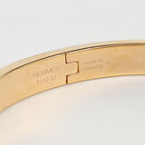 HERMES Mini Click Shane Dunkle Bracelet metal green Women