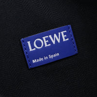 LOEWE 107.55.K05 T pouch repeat Pouch Calfskin Blue unisex