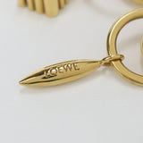LOEWE J821239X02 Asymmetric Pierce anagram Pierce metal gold Women