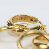 LOEWE J821239X02 Asymmetric Pierce anagram Pierce metal gold Women