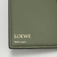 LOEWE C499TR2X01 3949 Trifold wallet repeat Tri-fold wallet Calfskin green Women