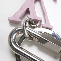 Louis Vuitton MP2615 Portocre LV Forme Sac charme Logo Marque Key Ring Material Canvas est Metal Women Pink