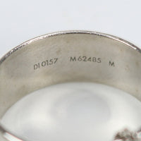 LOUIS VUITTON M62485 Ring Necklace Monogram Necklace metal Silver mens