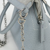 Maison Margiela  Micro bag 5AC Handbag shoulder bag 2way leather blue Women