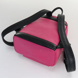 MCM MMK6SVH45 PU001 Visetos Rucksack Backpack PVC Women color pink