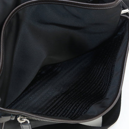 PRADA VA0768 Messenger Shoulder Bag Diagonal shoulder bag Nylon black unisex