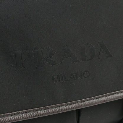 PRADA VA0768 Messenger Shoulder Bag Diagonal shoulder bag Nylon black unisex