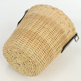 SAINT LAURENT 410883 pannier basket Straw Bag hand bag straw Women beige