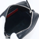 VALENTINO 5Y2B0943 WJW 0NI VTLN Diagonal Leather shoulderbag Calfskin Black mens