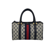 Gucci Gg Supreme Leinwand Sherry-Linie 39 ・ 02 ・ 006 Handtasche verwendet 1002-4m87 100% authentisch