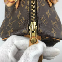 100% authentische Louis Vuitton Monogramm Canvas Speedy 30 M41526 Handtasche verwendet 1008-3E49