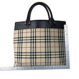 BURBERRY PVC Nova Check Tote Bag Women(Unisex) Used 1015-9OK 100% authentic