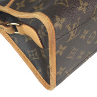 LOUIS VUITTON M40008 Monogram canvas Pompar-Luron Shoulder Bag Women Used 1020-8E 100% authentic